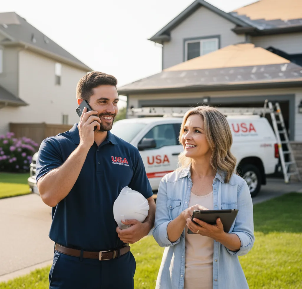 USA Roof Repair Experts customer support in Armonk